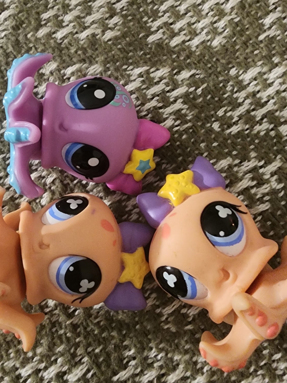 Littlest Pet Shop Kids Toy Set - Purple and Peach Sea Creatures